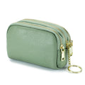 Cute Double Zipper Mini Leather Coin Purse 6W10BWB302