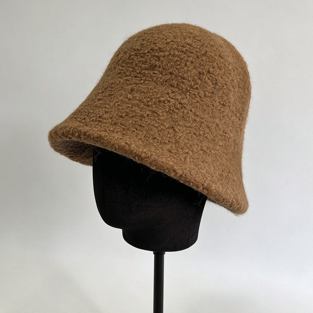 Teddy Velvet Bucket Hat - DippedShop Wholesale - #9347