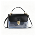 Stylish Clear Jelly Square Handbag Crossbody Bag 6W10BBG2113