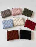 Quilted Bifold Wallet - DippedShop Wholesale - #3683