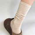 Cotton Slouchy Crew Socks - DippedShop Wholesale - #6883
