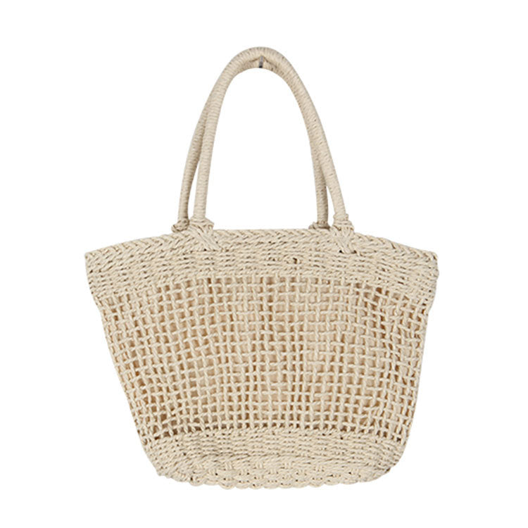 Woven Straw Shoulder Bag - DippedShop Wholesale - #7827