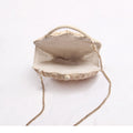 Trendy Shell Shape Hand Woven Shoulder Bag 8CW6BBG502T