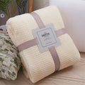 Pineapple Grid Coral Fleece Blanket - DippedShop Wholesale - #7187
