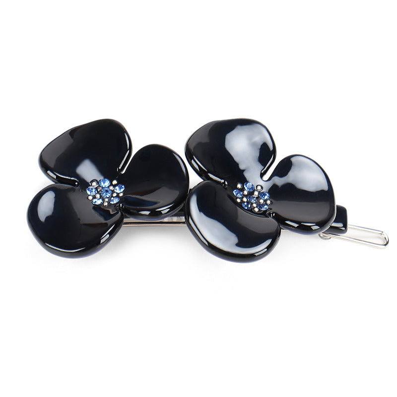 Elegant Flower Crystal Hair Clip - DippedShop Wholesale - #9283