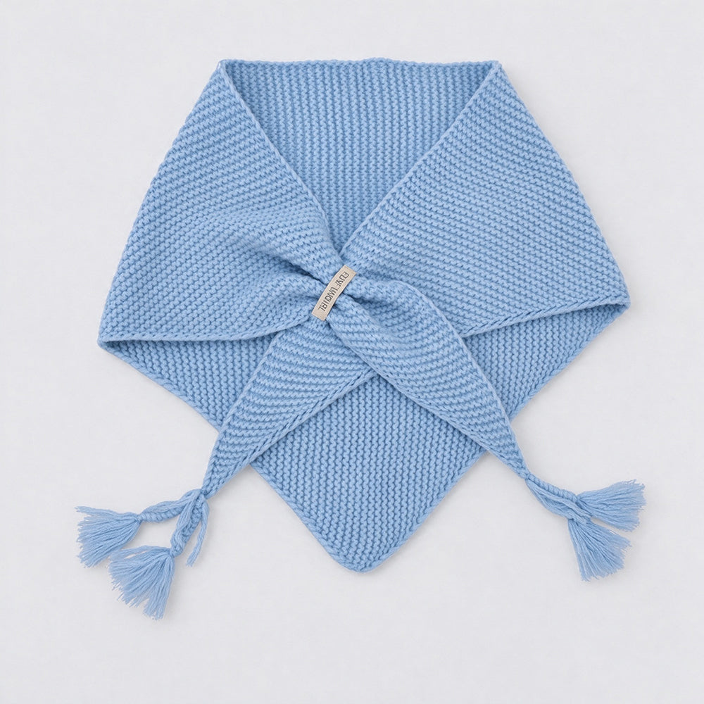 Thick Chunky Knitted Triangle Shawl - DippedShop Wholesale - #0915
