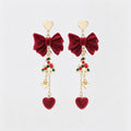 Christmas Tree Drop Earrings - DippedShop Wholesale - #2547