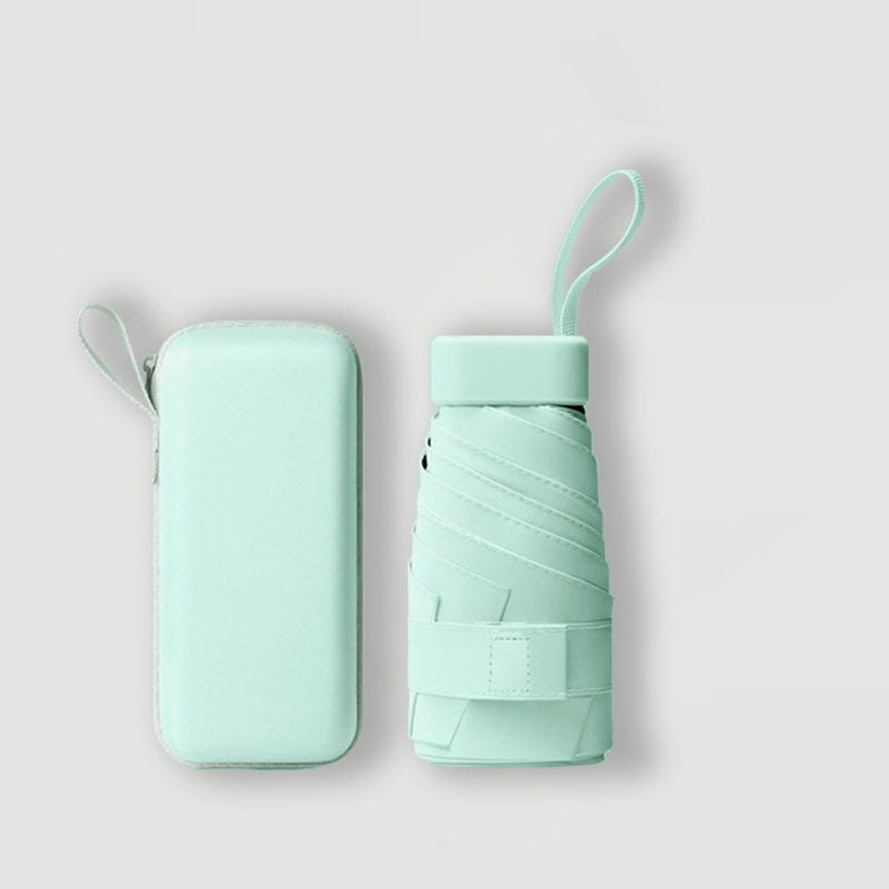 Simple Solid Color Portable Compact Mini Umbrella MK2MBFN6Z11UL06
