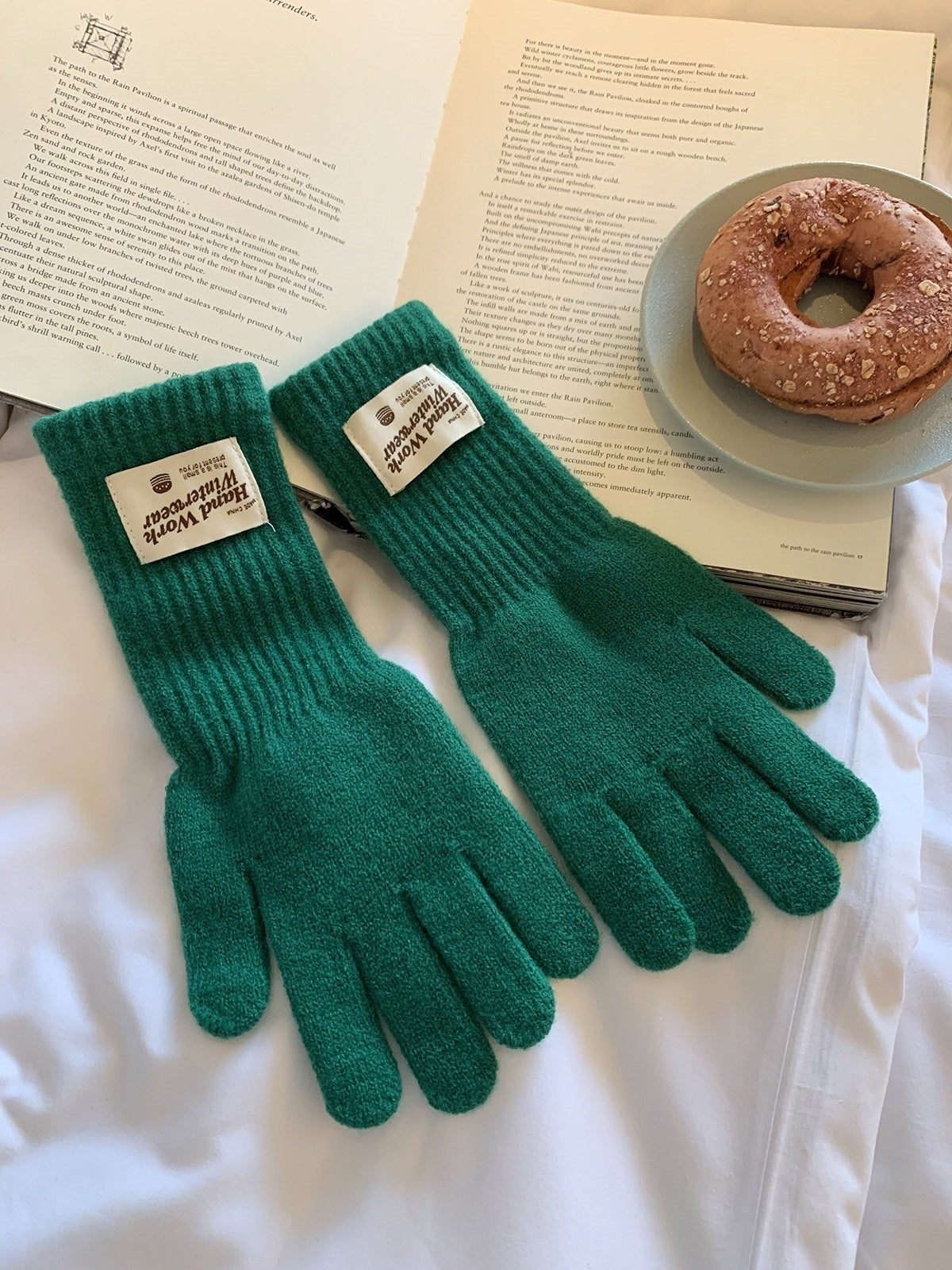 Minimalist Solid Color Full Finger Warm Gloves 6W6GLO88