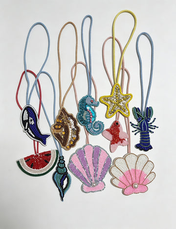 Pearl Shell Bag Charm - DippedShop Wholesale - #8867