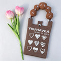 Funny Knit Cartooon Print Crossbody - DippedShop Wholesale - #9971