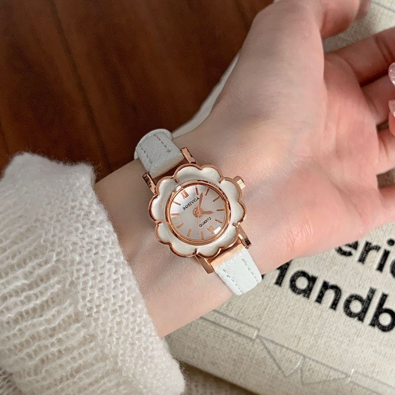 Flower Dial Analog Watch - DippedShop Wholesale - #7891