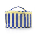 Color Block Striped Makeup Bag - DippedShop Wholesale - #1123