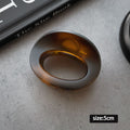 Mini Oval Hair Claw - DippedShop Wholesale - #2419