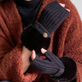 Knit Fingerless Gloves - DippedShop Wholesale - #8323