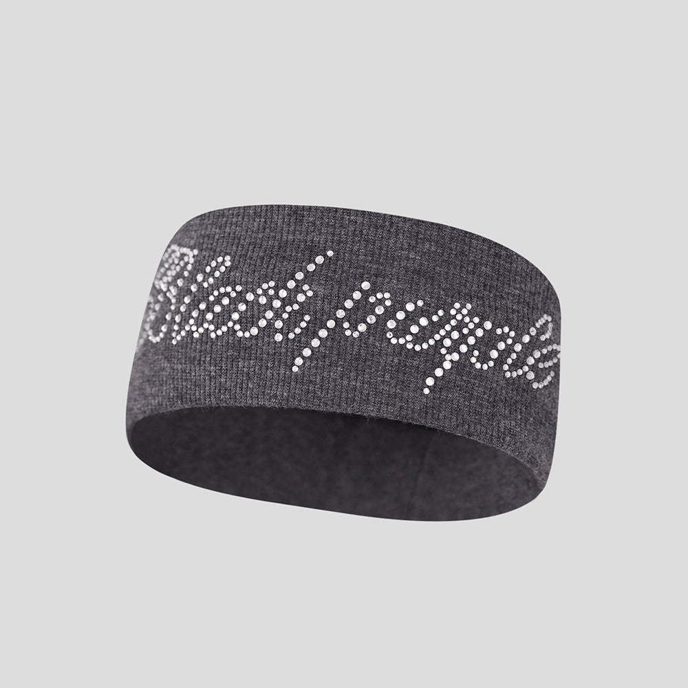 Rhinestone Letter Wide Headband - DippedShop Wholesale - #5587