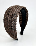 Trendy Hollow Out Woven Wide Hadband 6W6HBD288