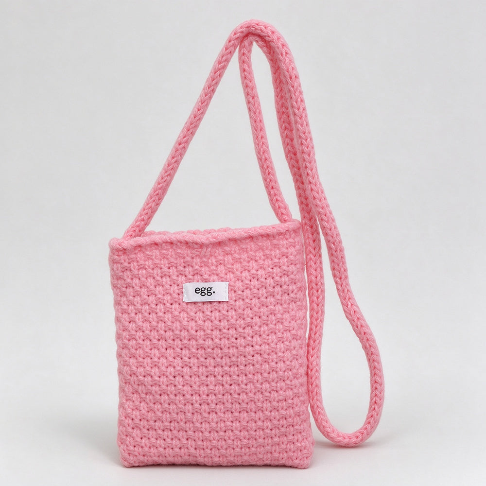 Cute Solid Color Knit Phone - DippedShop Wholesale - #1987