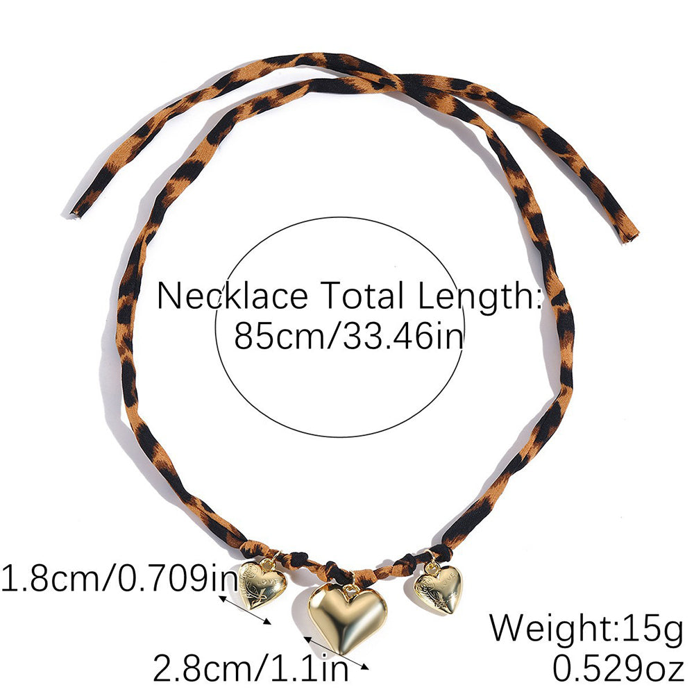 Elegant Shell Starfish Pendant Silk Scarf Necklace 6W6JNC1006