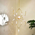 Spooky Spider Crystal Sun Catcher Wind Chime 6H7HLS203