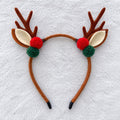 Reindeer Antler Plush Headband - DippedShop Wholesale - #5267