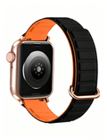 Simple Solid Color Silicone Magnetic Watch Band 6W6JWA93