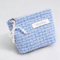 Tweed Cosmetic Bag - DippedShop Wholesale - #6931