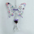 Colorful Butterfly Heart Crystal Hanging Sun Catcher 6H7HLS211