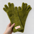 Fuzzy Plush Touchscreen Gloves - DippedShop Wholesale - #0211