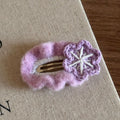 Crochet Christmas Tree Hair Clip - DippedShop Wholesale - #8067