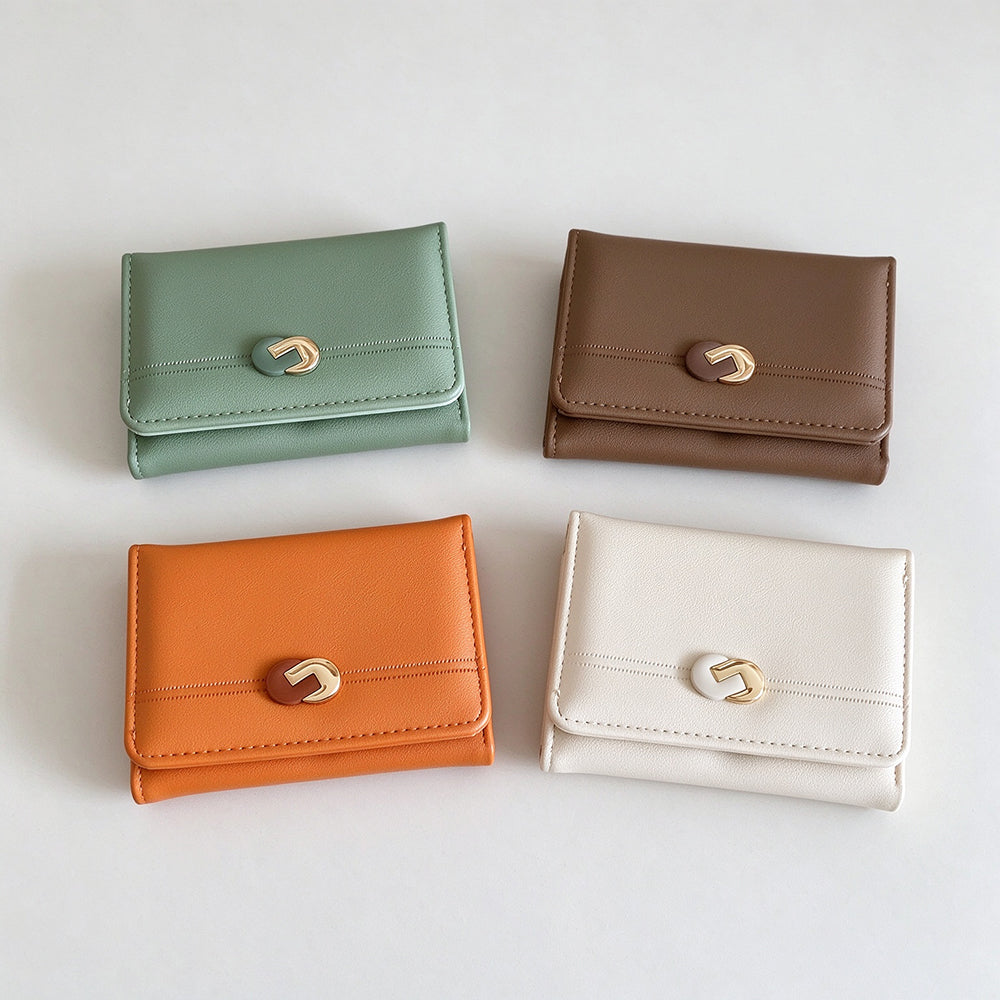 Trifold Compact Wallet - DippedShop Wholesale - #9651