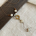 Wooden Hat Pendant Necklace - DippedShop Wholesale - #0595