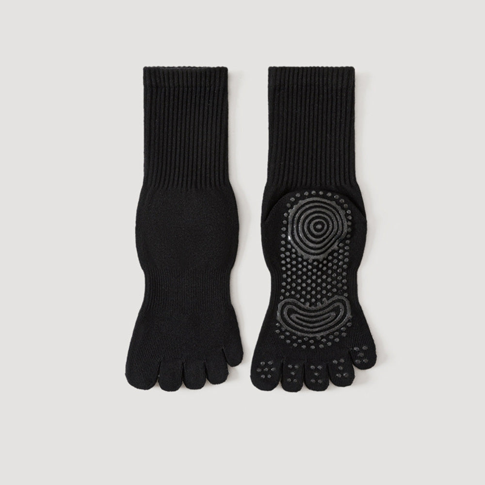 Simple Non-Slip Pilates Yoga Grip Toe Socks 6W8FSO860