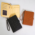 Embossed Leather Wristlet Wallet - DippedShop Wholesale - #3267