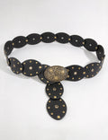Trendy Wide Disc Concho Waist Cowgirl Belt 6W6JBT221