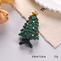 Christmas Snowman Christmas Tree Festive Magnet 6H7HBW567