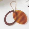 Oval Acetate Bag Charm - DippedShop Wholesale - #1987