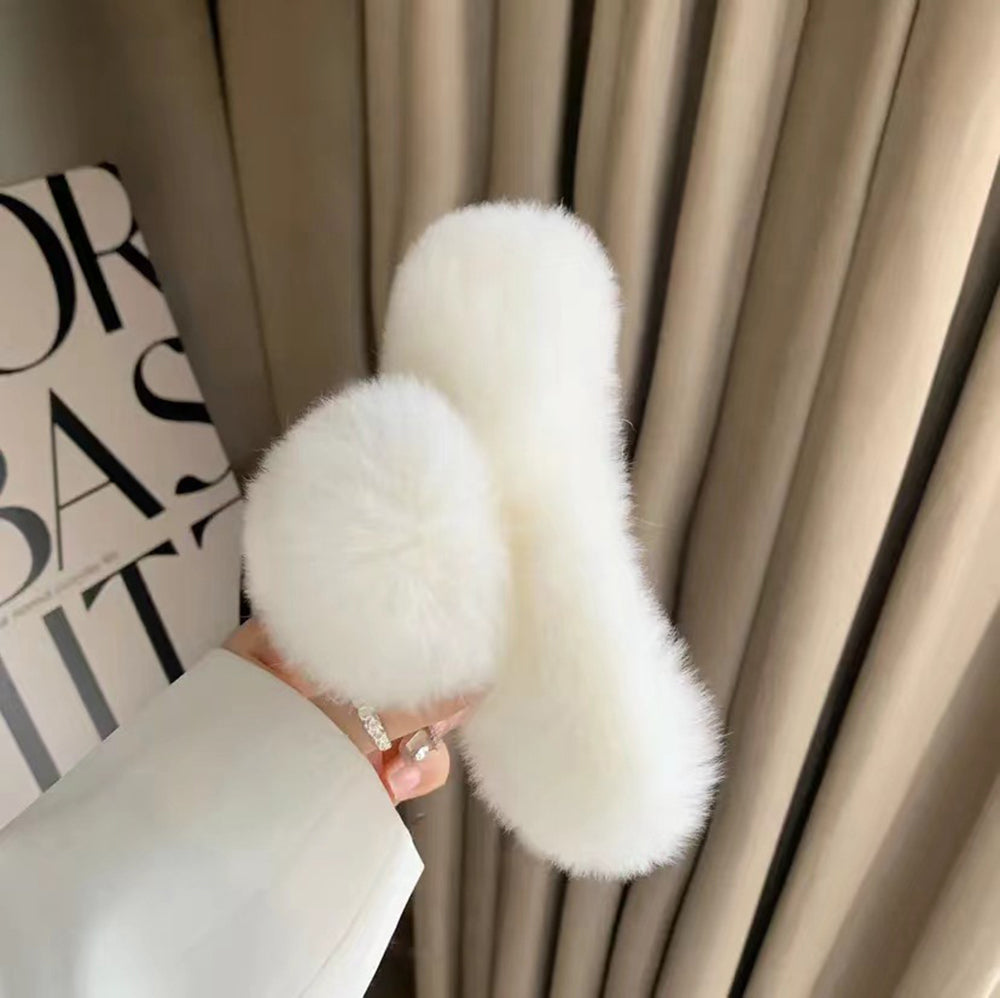 Faux Fur Hair Claw - DippedShop Wholesale - #3955