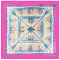 Vintage Leopard Satin Scarf - DippedShop Wholesale - #7827