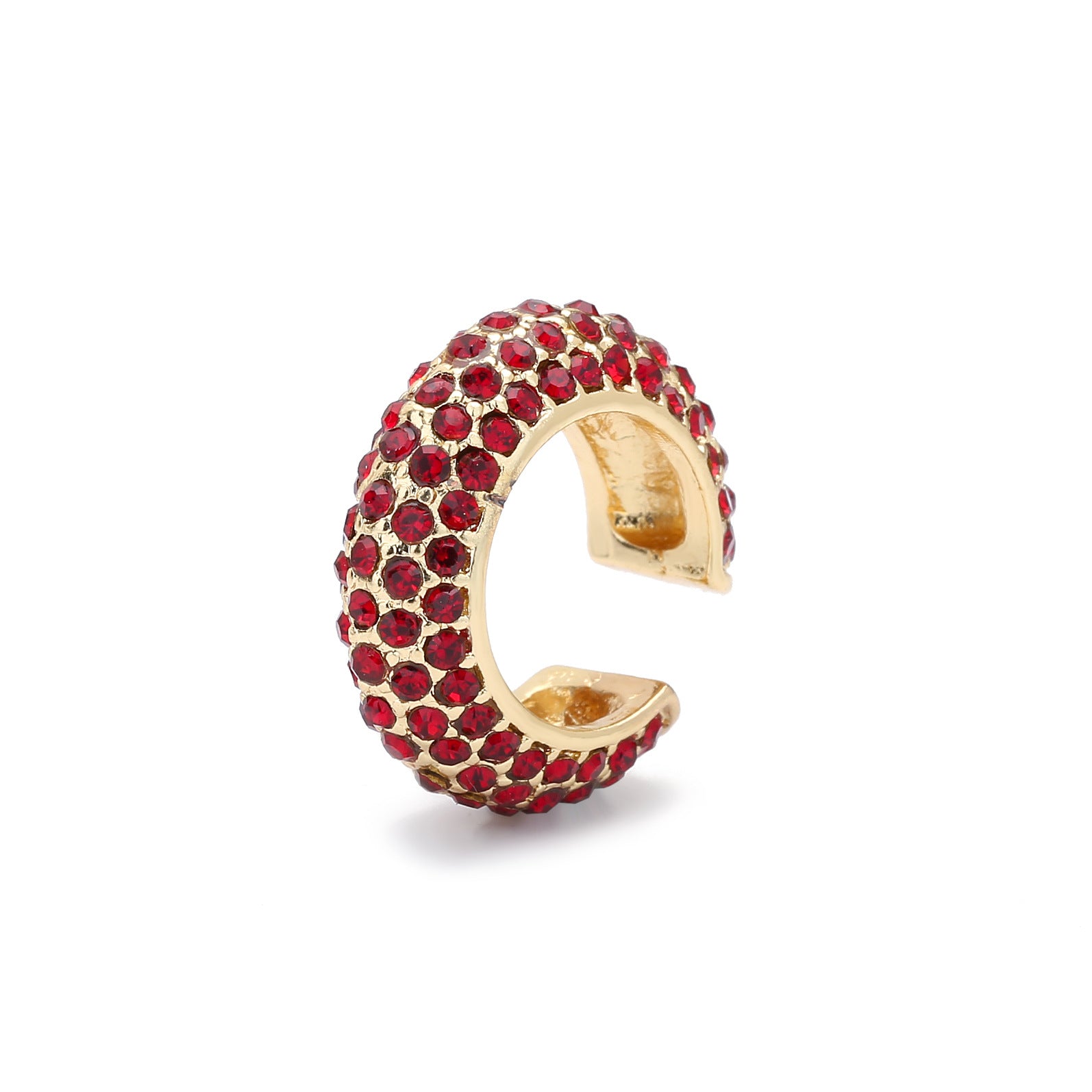 Retro Gold Plated Zirconia C-S - DippedShop Wholesale - #3075