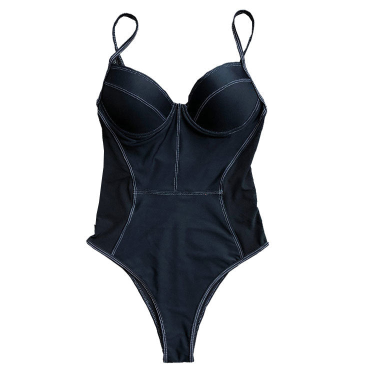 Sexy Mesh Backless Swimsuit - DippedShop Wholesale - #1571