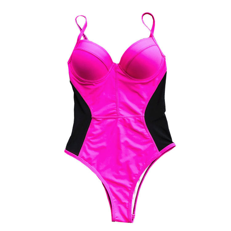 Sexy Mesh Backless Swimsuit - DippedShop Wholesale - #9619