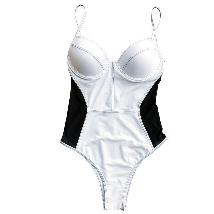 Sexy Mesh Backless Swimsuit - DippedShop Wholesale - #0595