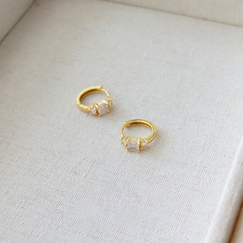 Gold Hoop Earrings - DippedShop Wholesale - #3555