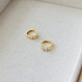 Gold Hoop Earrings - DippedShop Wholesale - #6323