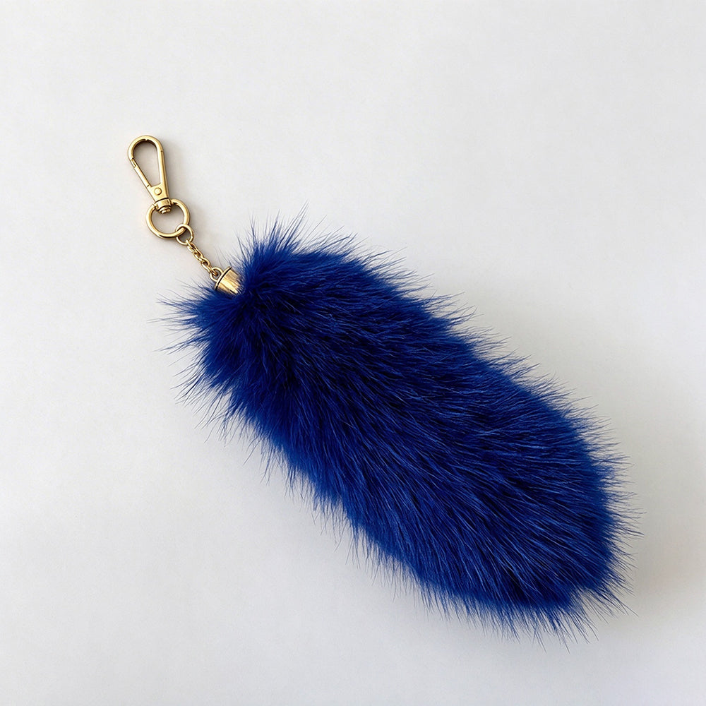 Fluffy Furry Keychain - DippedShop Wholesale - #4787