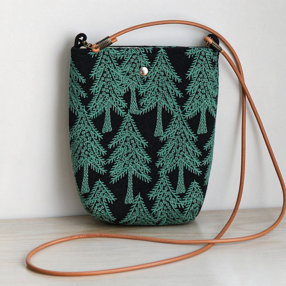 Vintage Tree Floral Embroidery Mini - DippedShop Wholesale - #3027