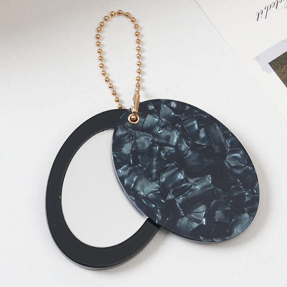 Oval Acetate Bag Charm - DippedShop Wholesale - #3683