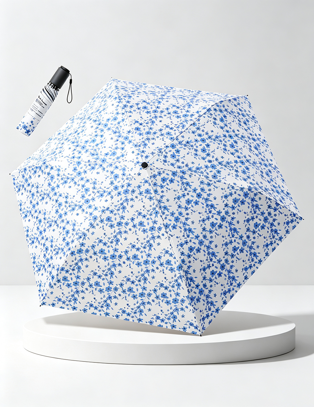 Tri Fold Ultra Light Floral Umbrella MK2MBFN6Z11UL01