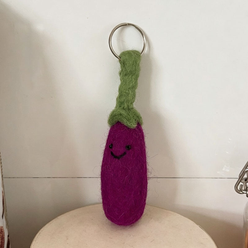 Cute Flush Fruit Keychain Bag Charm 6W10BBC365
